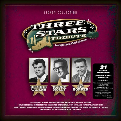 VA - Three Stars: A Tribute to Ritchie Valens, Buddy Holly & The Big Bopper (2026) [Hi-Res]