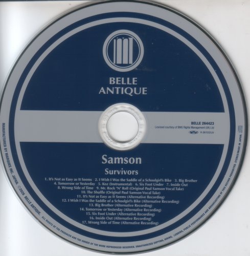 Samson - Survivors (1979) [2026 Japanese Edition]