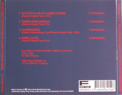 Pekka Pohjola Group - Kätkävaaran Lohikäärme (1980)