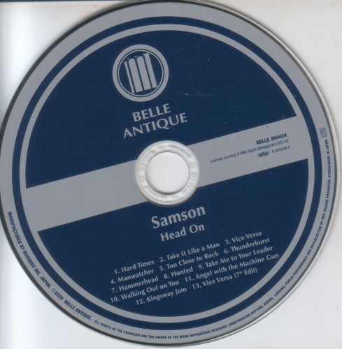 Samson - Head On (1980) [2026 Japanese Edition]
