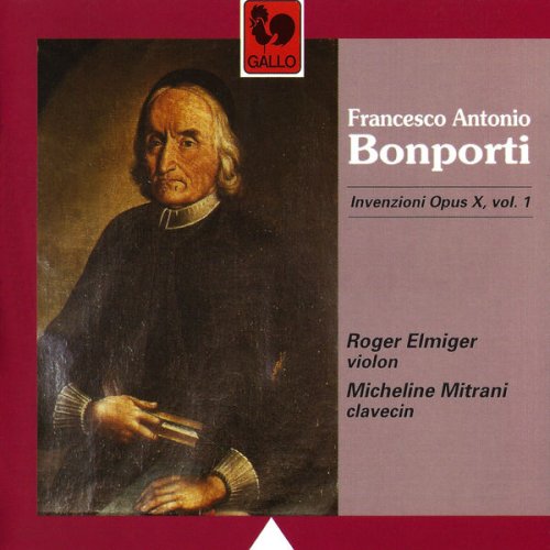Roger Elmiger & Micheline Mitrani - Bonporti: Invenzioni, Op. 10, Vol. 1 (2013)