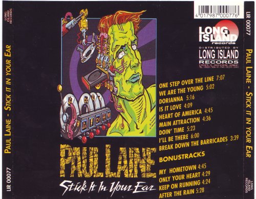 Paul Laine - Stick It In Your Ear (1990) [Rock Classic Series]