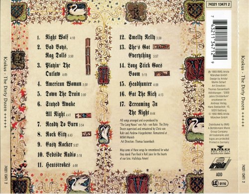 Krokus - The Dirty Dozen: The Very Best Of Krokus 1979-1983 (1993)