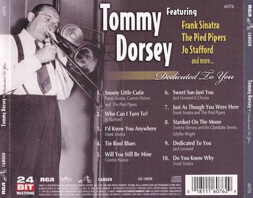 Tommy Dorsey - Dedicated To You (2006)