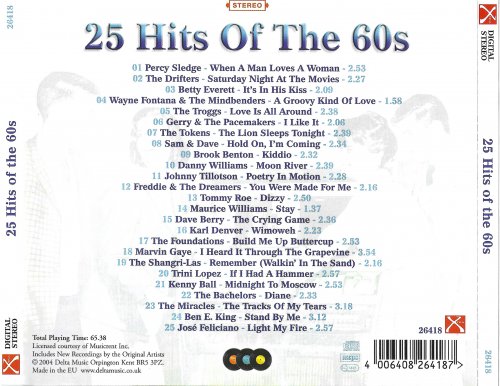 VA - 25 Hits Of The 60s (2004)