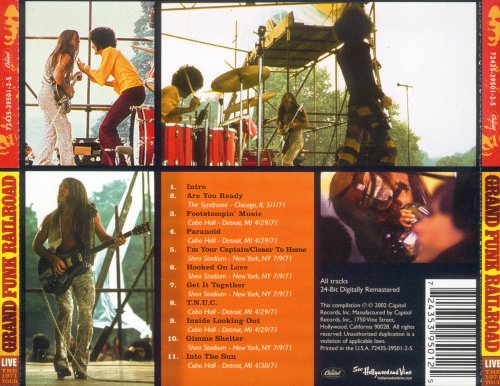 Grand Funk Railroad - Live: The 1971 Tour (2002) CD-Rip