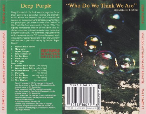 Deep Purple - Who Do We Think We Are (1973) [2000]
