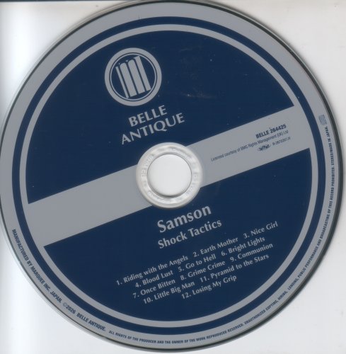 Samson - Shock Tactics (1981) [2026 Japanese Edition]