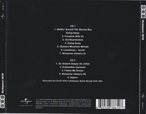SBB - Budapest 1978 (2019)