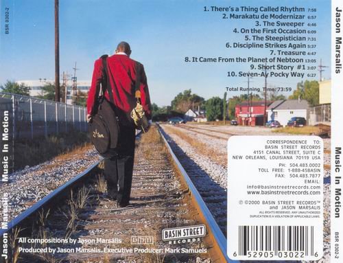 Jason Marsalis - Music In Motion (1999) 320 kbps+CD Rip