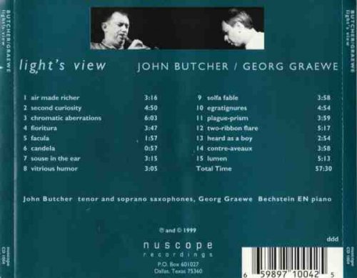 John Butcher, Georg Graewe - Light's View (1999)