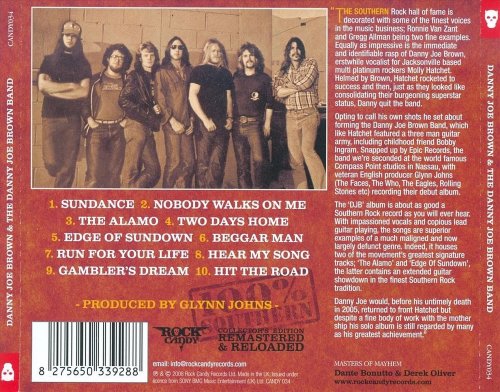 Danny Joe Brown - Danny Joe Brown And The Danny Joe Brown Band (1981) [2008 Rock Candy Remastered]