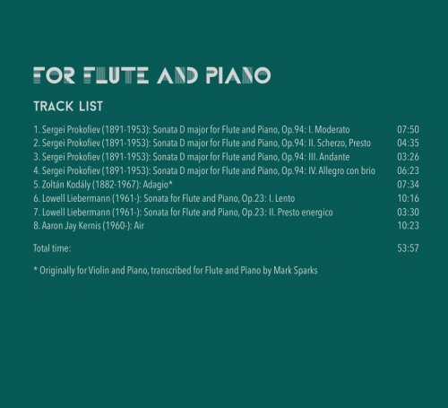 László Borbély, Szabolcs Szilagyi - Music For Flute And Piano (2022) [DSD]