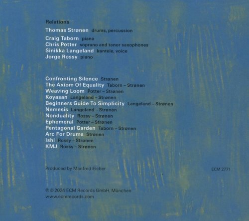 Thomas Strønen - Relations (2024) CD-Rip