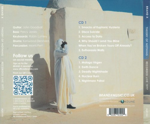 Brand X - Theory of Nothing: Recorded Live 1977 (2026)
