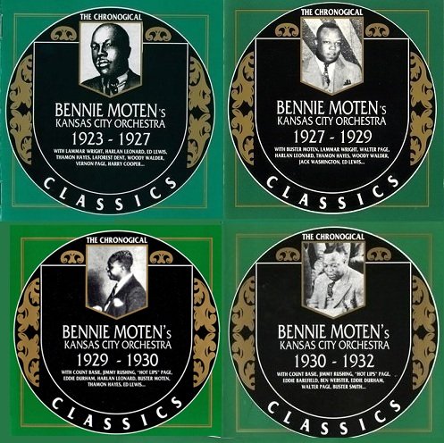 Bennie Moten - The Chronological Classics, 4 Albums